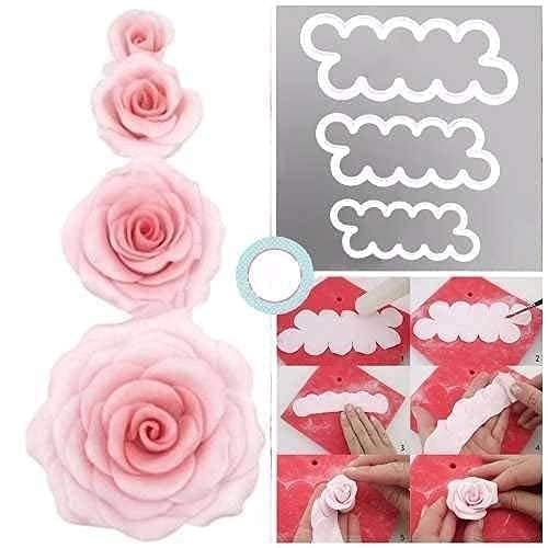 12 Piece Cake Decorating Nozzle Cake Making Set Combo 360-Degree Rotating Turntable, Icing Nozzles, Scraper Set, Silicone Spatula Perfect for Beginners and Experienced Bakers