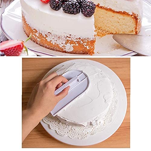 12 Piece Cake Decorating Nozzle Cake Making Set Combo 360-Degree Rotating Turntable, Icing Nozzles, Scraper Set, Silicone Spatula Perfect for Beginners and Experienced Bakers