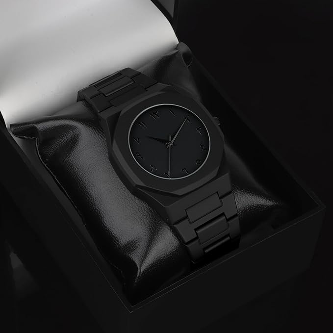 Trendy Watch New Black with Arabic dial Analog Watch Analog Watch - for Men Arabic Black
