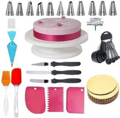 1 Birthday tag free Multicolor Kitchen Tool Set (Multicolor) Kitchen Tool Set  (Baking Tools)